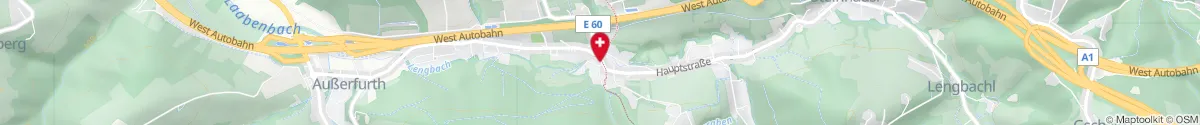 Kartendarstellung des Standorts für Apotheke Altlengbach in 3033 Altlengbach